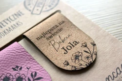 Zakładki magnetyczne BABCIA personalizowane