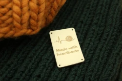 Metka Made with heartbeats ecru