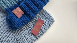 Metka dzieło rąk hand made róż
